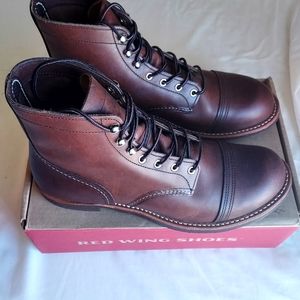 Red Wing Iron Ranger Boots - Amber Harness Leather - 10.5
